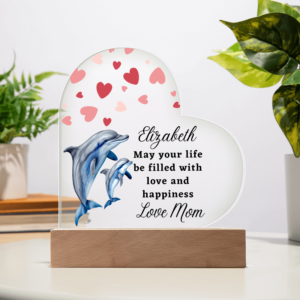 Animals Acrylic Plaque Night Light