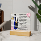 Muslim Graduation Plaque