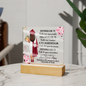 New Spanish Graduation Printed Acrylic Plaque