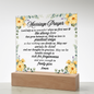 Marriage Prayer Printed Circle Acrylic Plaque