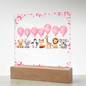 Welcome To The World Baby Girl Balloon Plaque