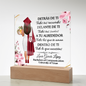 New Spanish Graduation Printed Acrylic Plaque