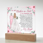 Mother In Law Wedding Printed Square Acrylic Plaque