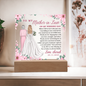 Mother In Law Wedding Printed Square Acrylic Plaque