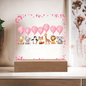 Welcome To The World Baby Girl Balloon Plaque