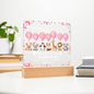 Welcome To The World Baby Girl Balloon Plaque
