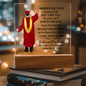 Male Graduation Printed Square Acrylic Plaque