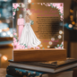 Mother In Law Wedding Printed Square Acrylic Plaque
