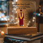 Spanish Male Graduation Printed Square Acrylic Plaque