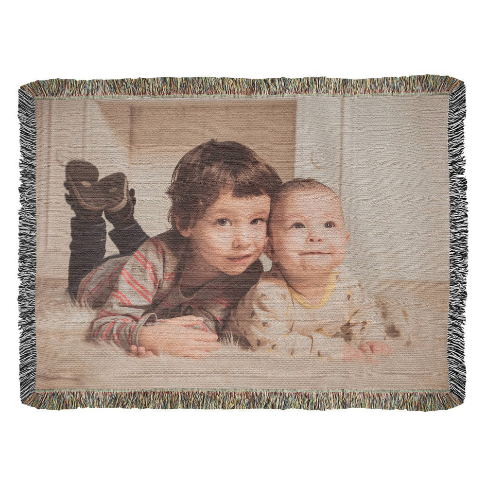 Photo Heirloom Woven Blanket (Landscape)
