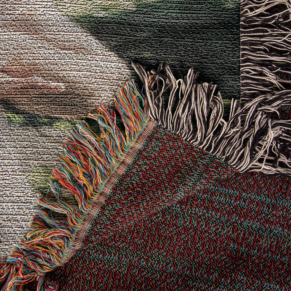 Photo Heirloom Woven Blanket (Portrait)