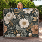 Boho Flowers Heirloom Blanket