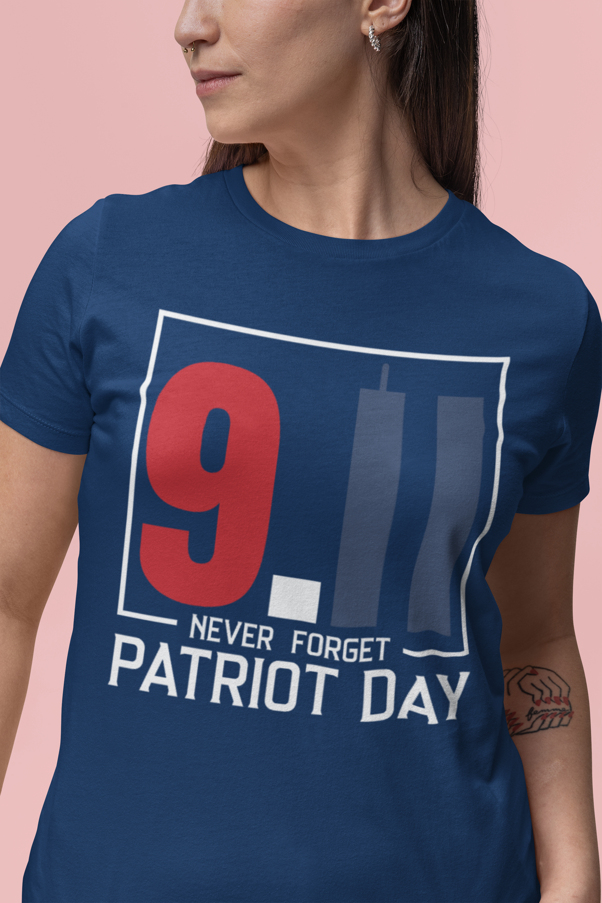 We Will Never Forget 9.11 Patriot Day T-Shirt