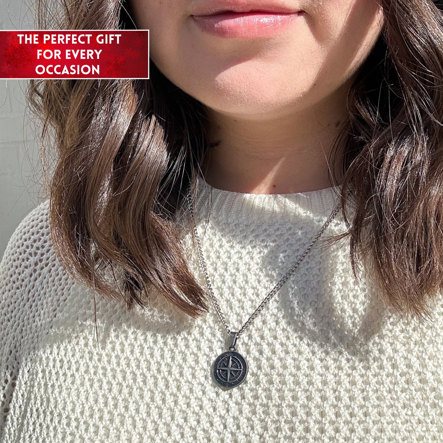 To My Niece Compass Necklace, Encouragement Gift, Birthday Gifts From Aunt, Mindfulness Gifts, Compass Gift, Wedding Gifts for Bride