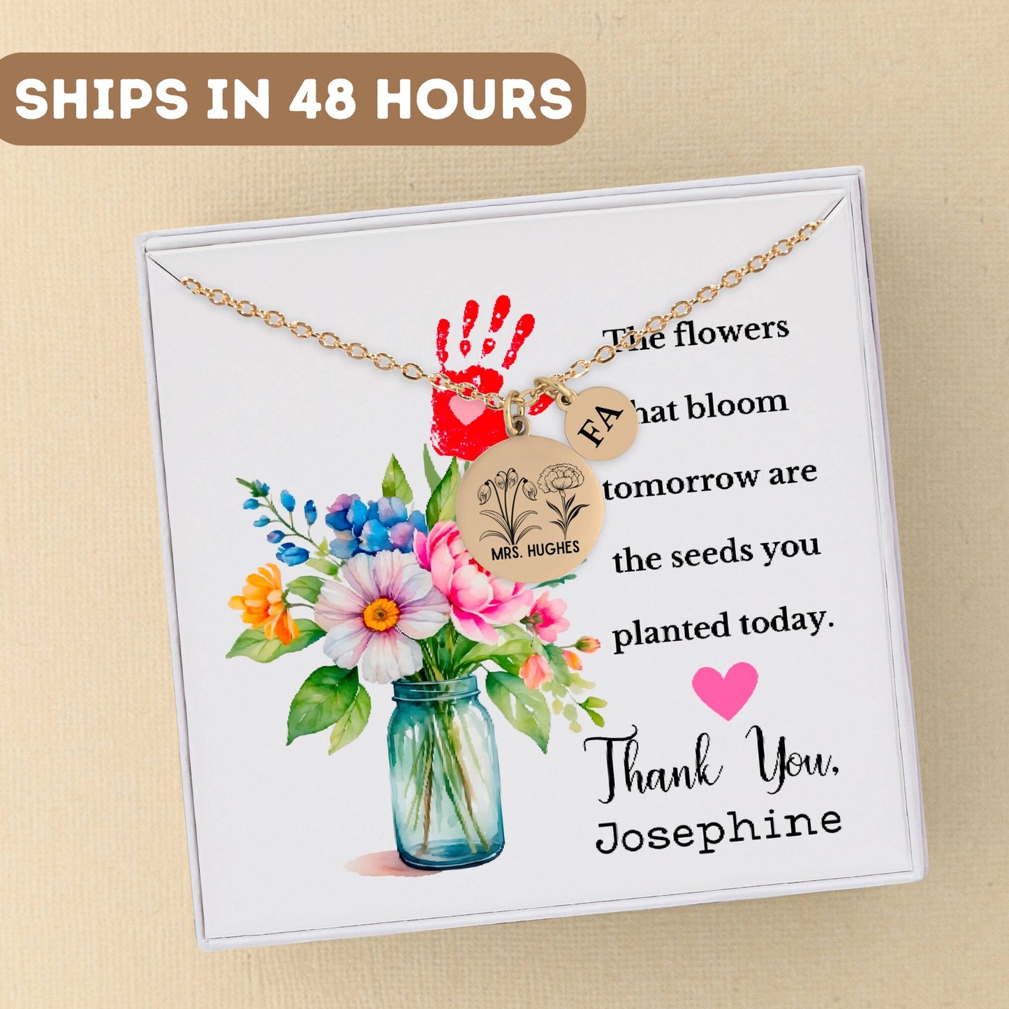 Personalized Teacher Necklace Gift, Teacher Appreciation Gifts, Teachers Gift, Teacher Necklace, Teacher Pendant Charms, End Of Year Gift