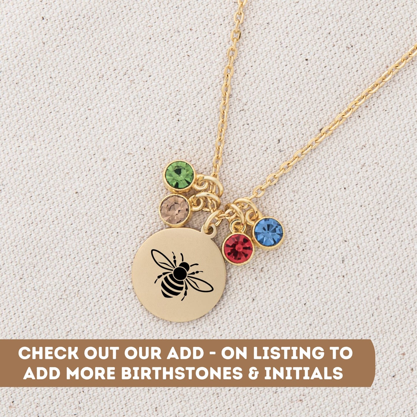 Personalized Teacher Necklace Gift, Bee Teacher Pendant, Beeing Teacher Appreciation Gift, End Of Year Teacher Charm, Teacher Retirement