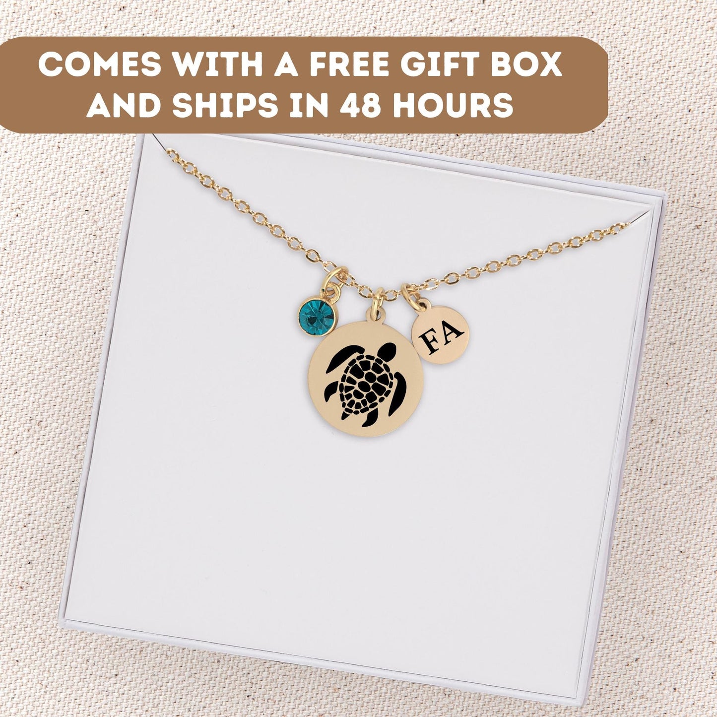 Personalized Dainty Turtle Necklace, Turtle Pendant, Silver Turtle Necklace, Gold Turtle Charm, Sea Turtle Necklace, Sea Turtle Jewelry Gift