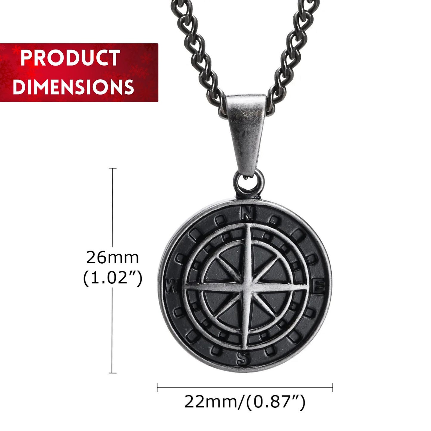 Wife Necklace Compass Necklace, Wife Birthday Gift, Wife Birthday Gift, Funny Wife Gift, Wife Anniversary Gift, Wife Anniversary Jewelry