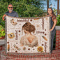 Almost Sold Out - I Am Strong Beautiful Heirloom Woven Blanket