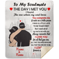 50% OFF SALE - PERSONALIZED TO MY SOULMATE BLANKET - COZY FLEECE/PREMIUM SHERPA BLANKET