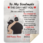 50% OFF SALE - PERSONALIZED TO MY SOULMATE BLANKET - COZY FLEECE BLANKET
