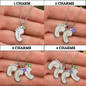 Almost Sold Out - I Love You Mommy - Custom Baby Feet Necklace with Birthstone