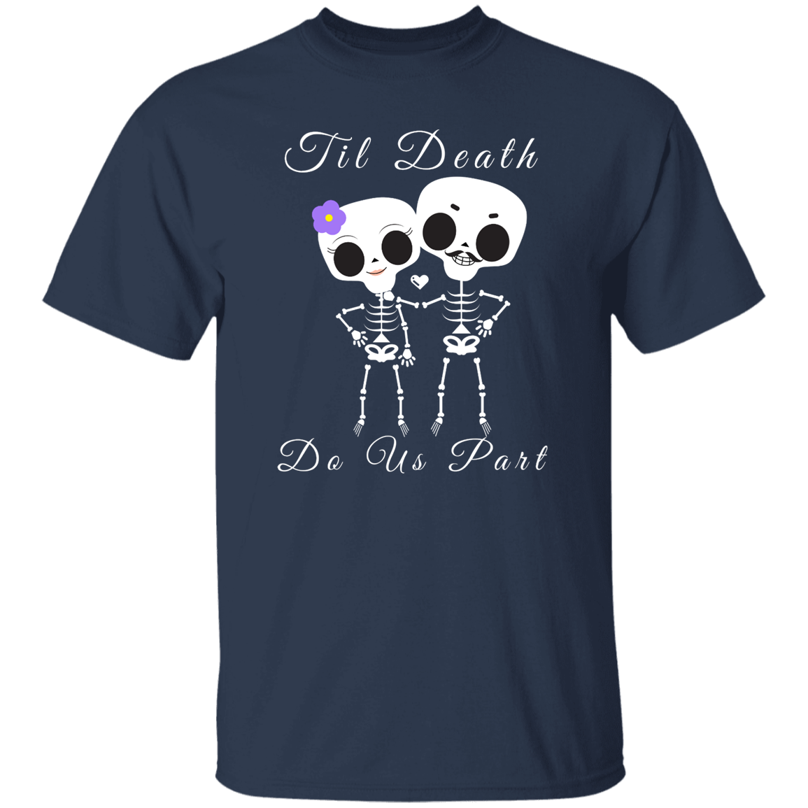 Tell Death Do Us Part Halloween T-Shirt