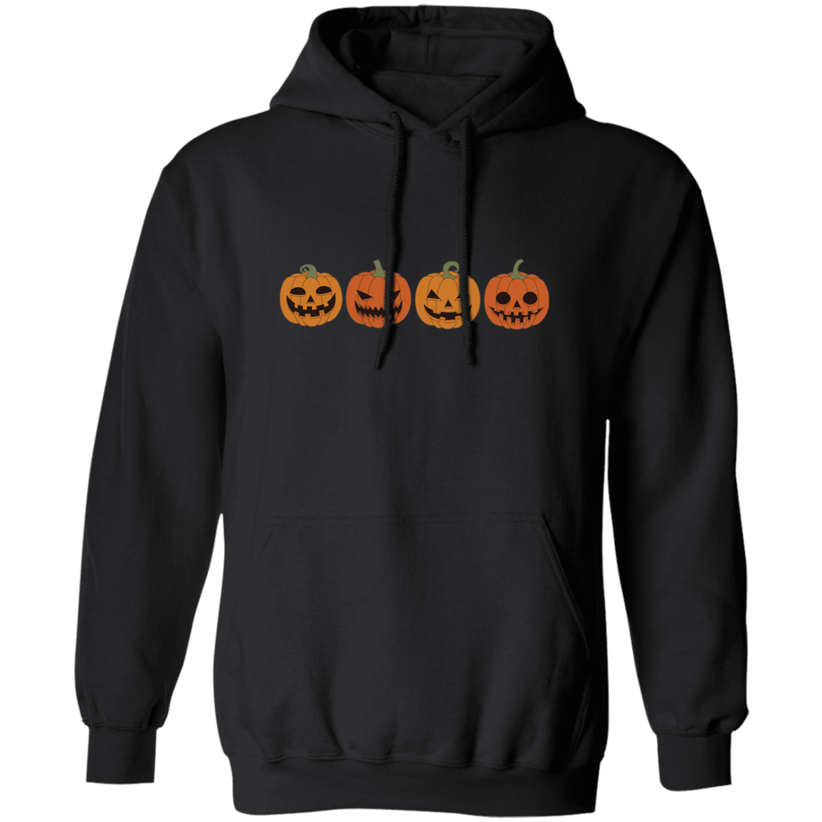 Pumpkin Patch Halloween Pullover Hoodie