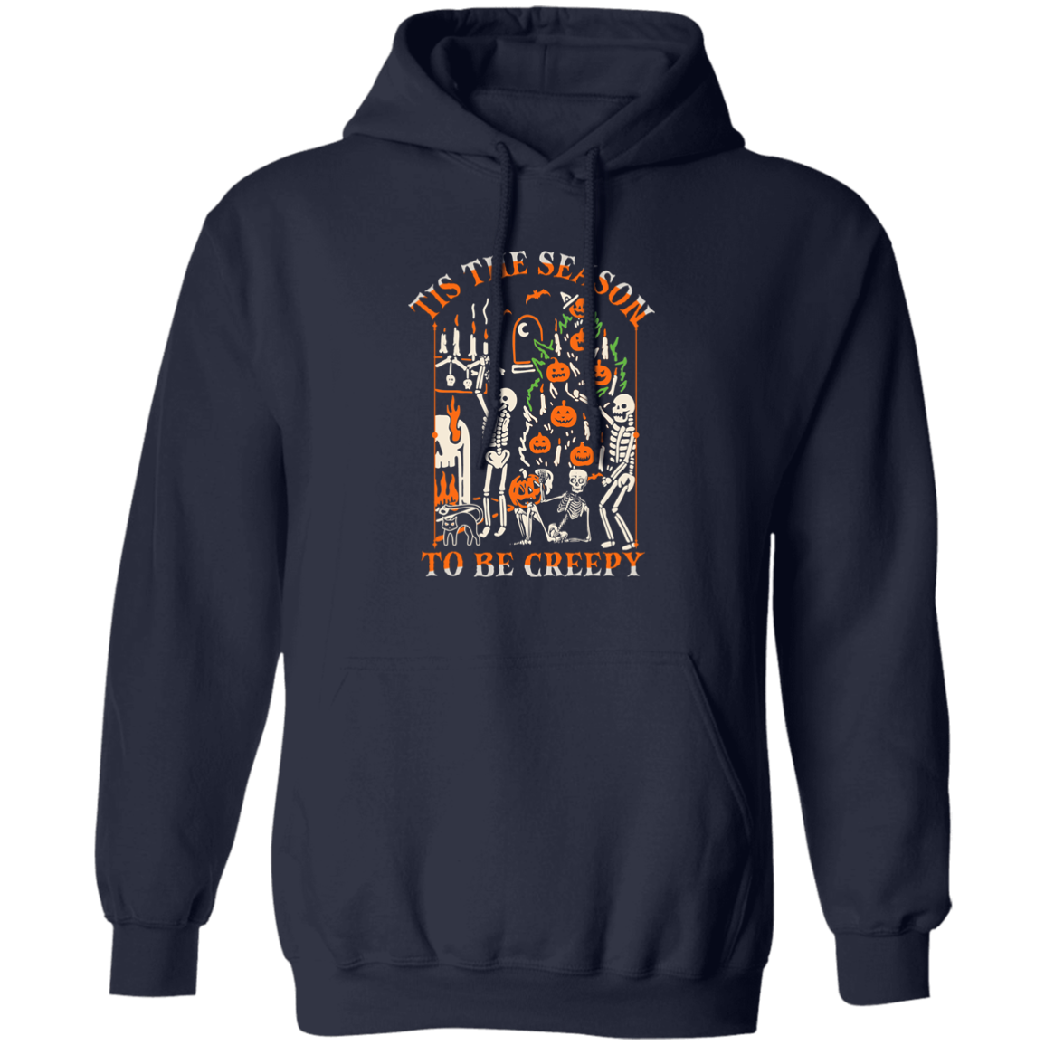 Creepy Season Halloween Pullover Hoodie