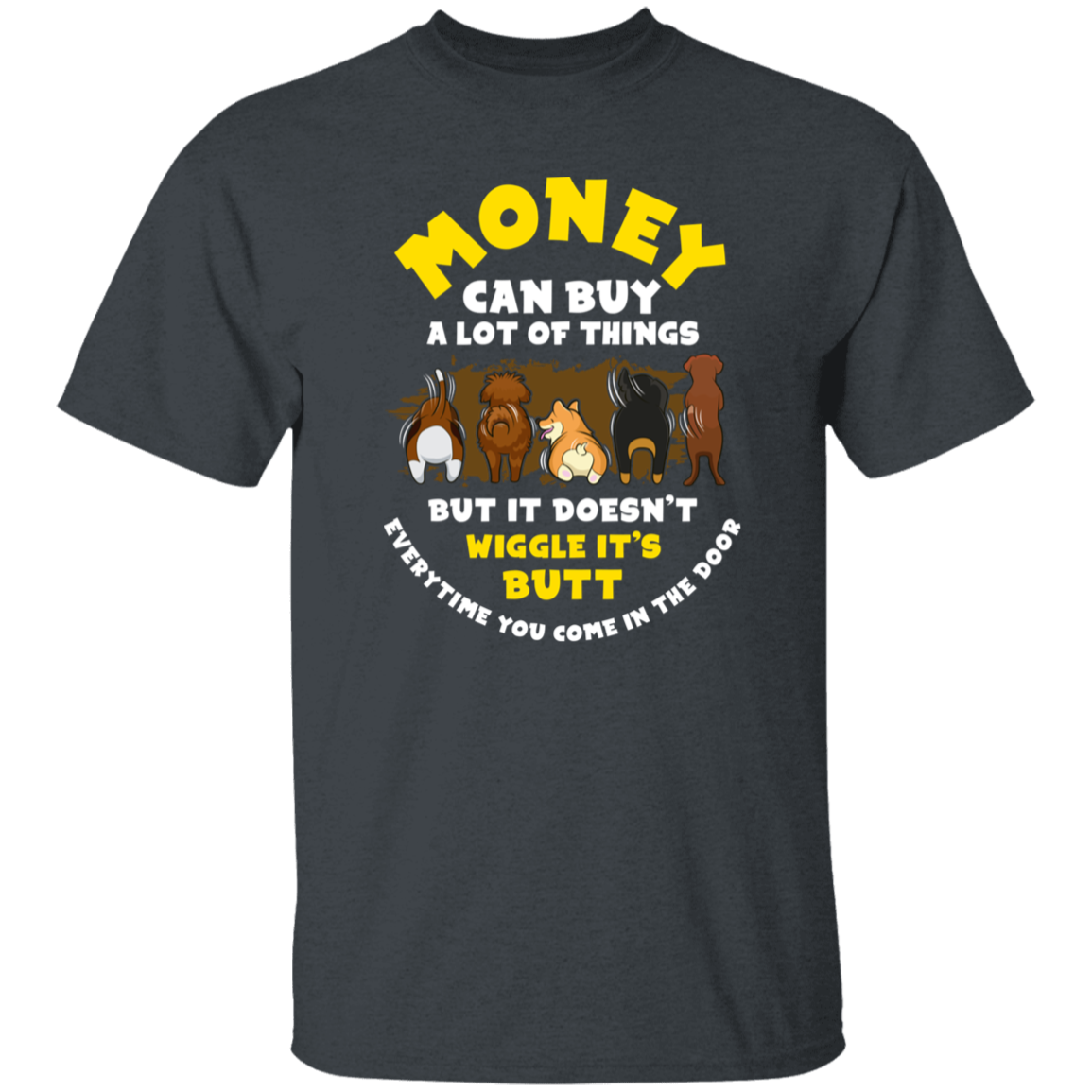 Wiggle Dog Butt T-Shirt