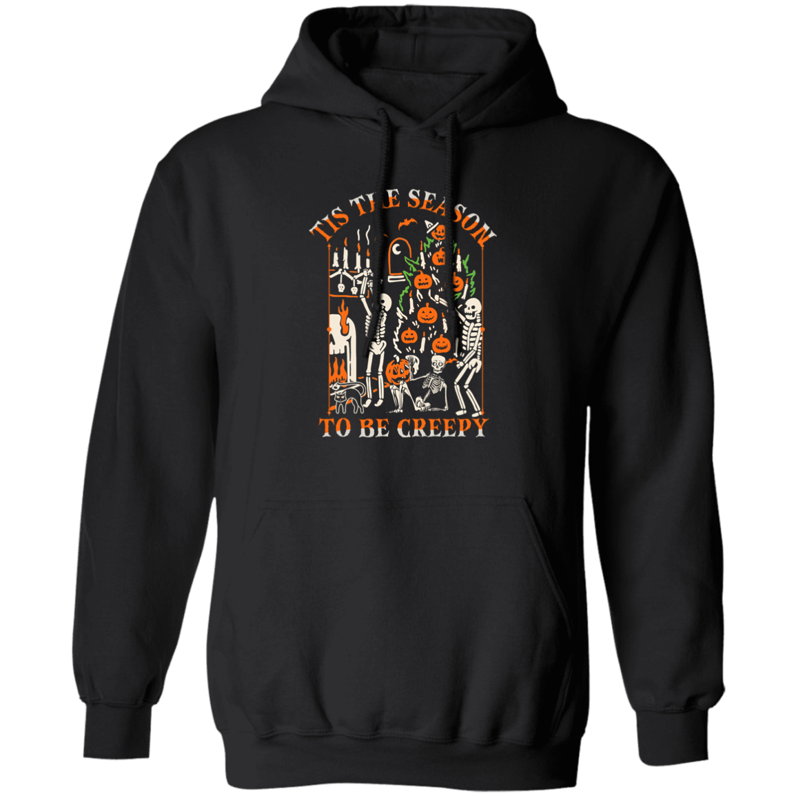 Creepy Season Halloween Pullover Hoodie