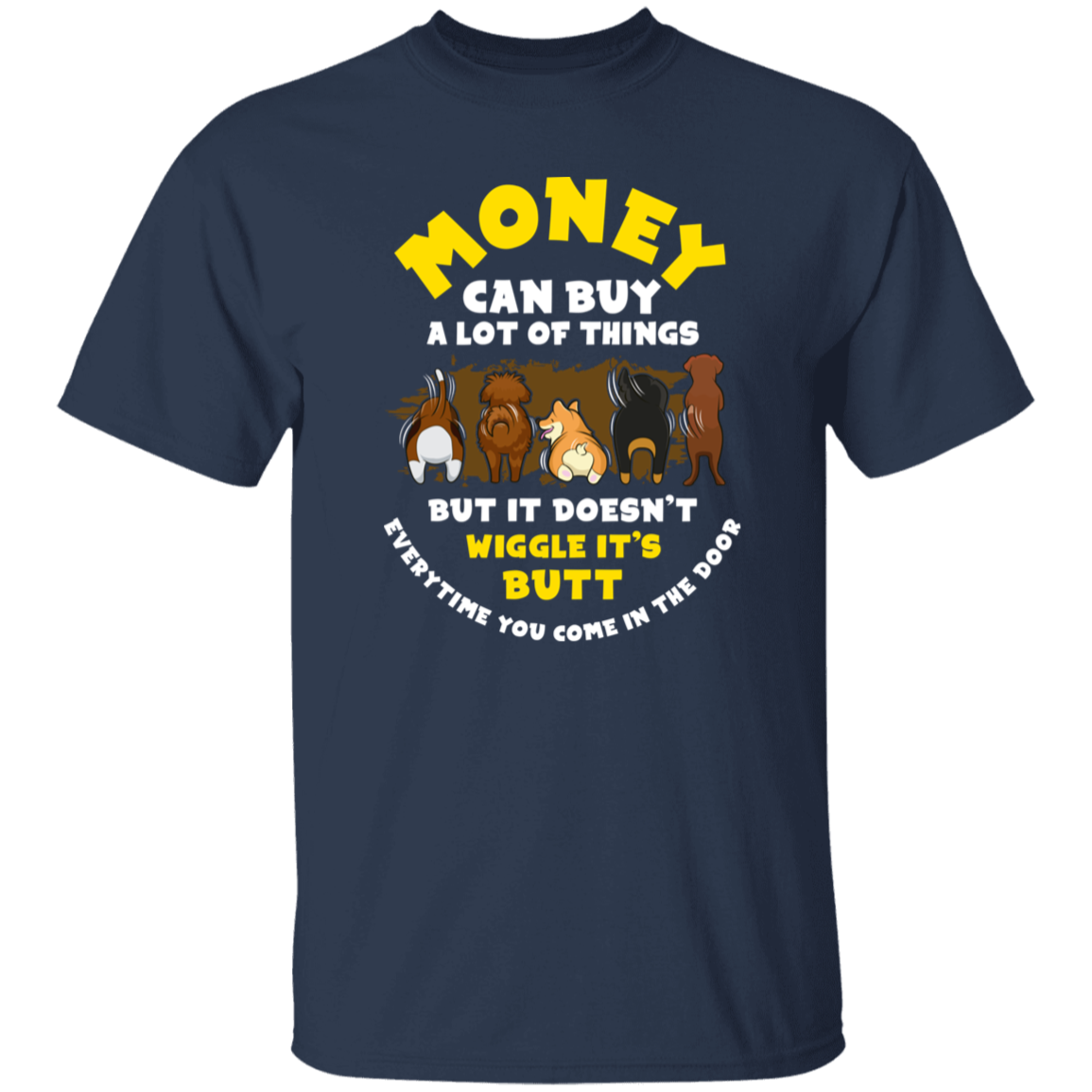Wiggle Dog Butt T-Shirt
