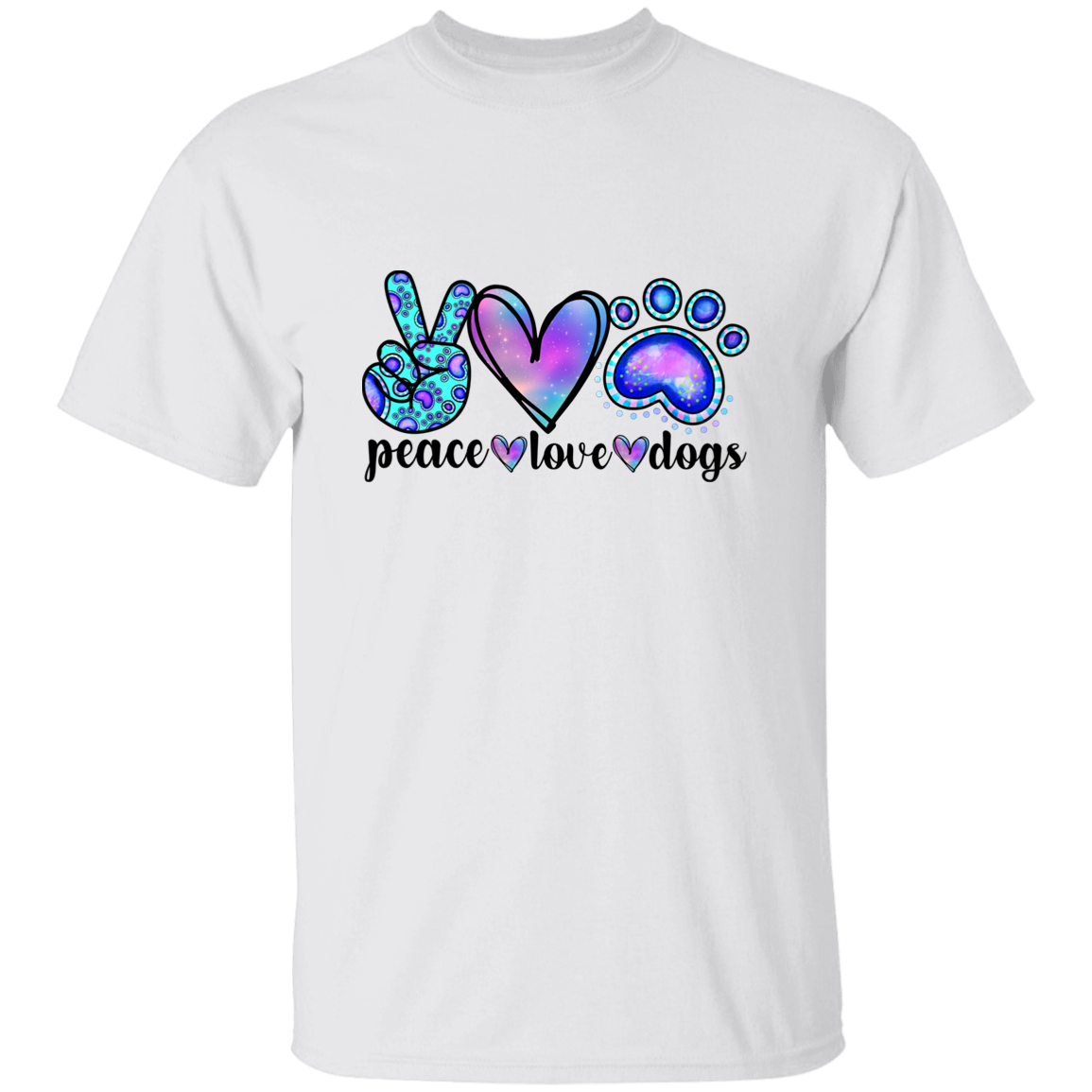 Peace Love Dogs T-Shirt