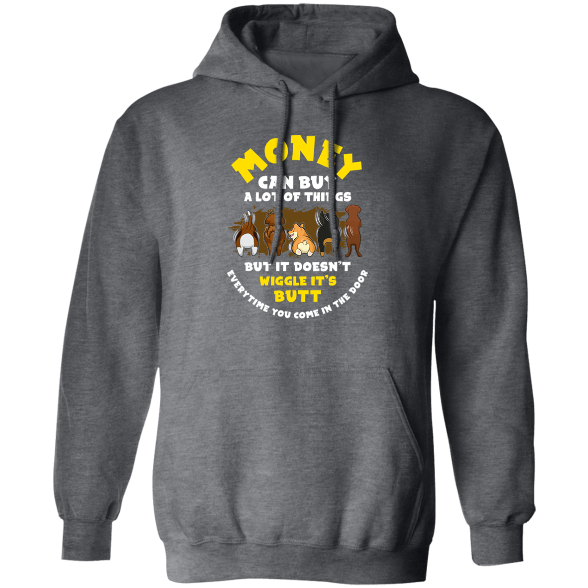 Wiggle Dog Butt Hoodie