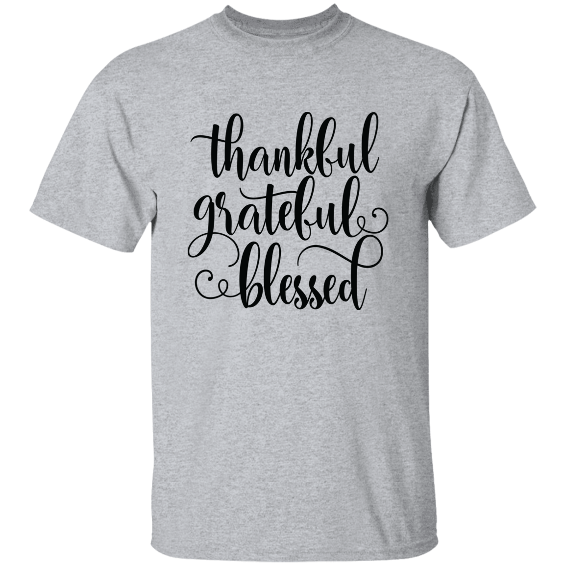 Thankful Grateful Blessed T-Shirt