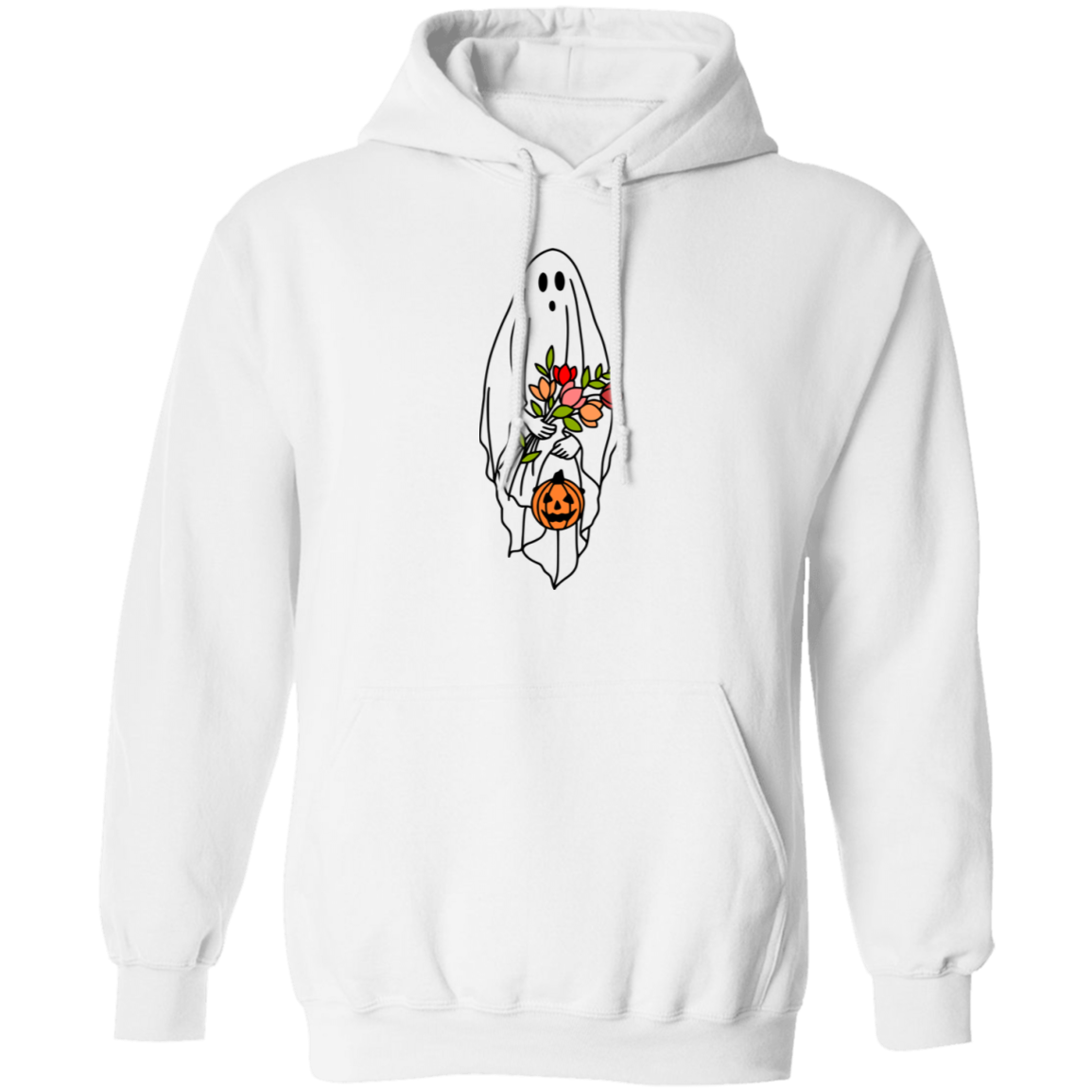 Halloween Ghost Pullover Hoodie