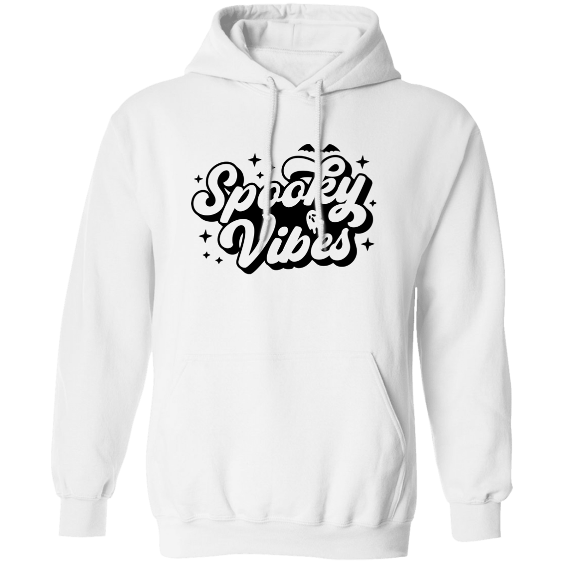 Spooky Vibes Halloween Pullover Hoodie