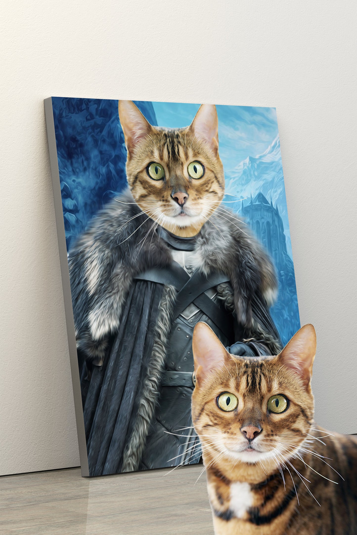 SEE YOUR BELOVED CAT RIDING IN THIS GAME OF PETS CANVAS