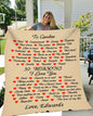 50% OFF SALE - TO MY WIFE - 50 REASONS I LOVE YOU - PERSONALIZED BLANKET - COZY FLEECE BLANKET/ PREMIUM SHERPA BLANKET