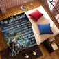 50% OFF SALE - PERSONALIZED TO MY HUSBAND BLANKET - COZY FLEECE/PREMIUM SHERPA BLANKET