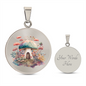 Almost Sold Out - Mushroom Necklace - Circle Luxury Necklace