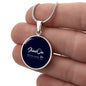 Almost Sold Out - Mushroom Necklace - Circle Luxury Necklace