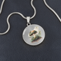 Almost Sold Out - Mushroom Necklace - Circle Luxury Necklace