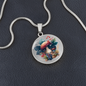 Almost Sold Out - Mushroom Necklace - Circle Luxury Necklace
