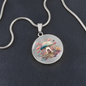 Almost Sold Out - Mushroom Necklace - Circle Luxury Necklace