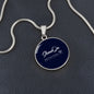 Almost Sold Out - Mushroom Necklace - Circle Luxury Necklace