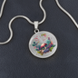 Almost Sold Out - Mushroom Necklace - Circle Luxury Necklace
