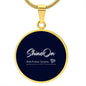 Almost Sold Out - Mushroom Necklace - Circle Luxury Necklace
