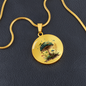 Almost Sold Out - Mushroom Necklace - Circle Luxury Necklace