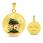 Almost Sold Out - Mushroom Necklace - Circle Luxury Necklace